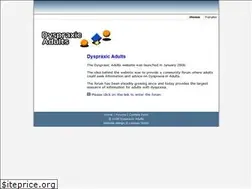 Sites similar to dyspraxicadults.org.uk