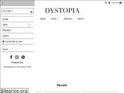 Sites similar to dystopiaclothing.com