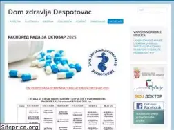Sites similar to dzdespotovac.rs