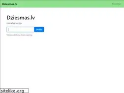 Sites similar to dziesmas.lv