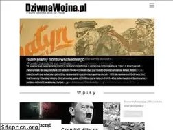 Sites similar to dziwnawojna.pl