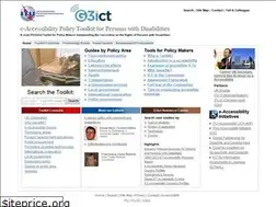 Sites similar to e-accessibilitytoolkit.org