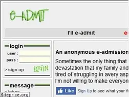 Sites similar to e-admit.com