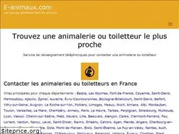 Sites similar to e-animaux.com
