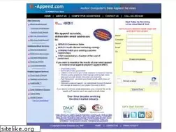 Sites similar to e-append.com