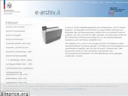 Sites similar to e-archiv.li