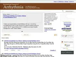 Sites similar to e-arrhythmia.org