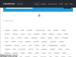 Sites similar to e-belediyeler.net