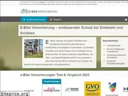 Sites similar to e-bike-versicherung.org