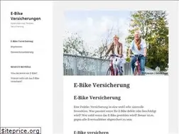 Sites similar to e-bike-versicherungen.de