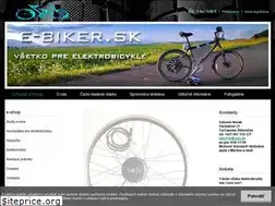 Sites similar to e-biker.sk