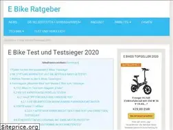 Sites similar to e-bikes-testsieger.de