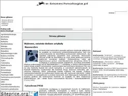 Sites similar to e-biotechnologia.pl