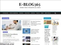 Sites similar to e-blog365.com