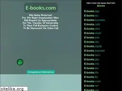 Sites similar to e-books.com