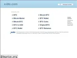 Sites similar to e-btc.com