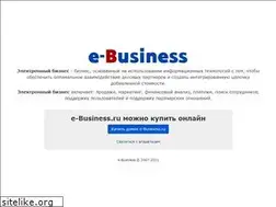 Sites similar to e-business.ru