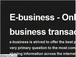 Sites similar to e-businessinindia.blogspot.com