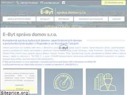 Sites similar to e-byt.sk