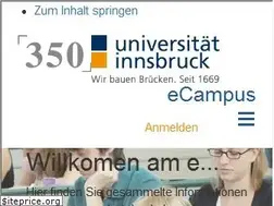 Sites similar to e-campus.uibk.ac.at