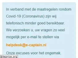 Sites similar to e-captain.nl