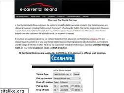 Sites similar to e-car-rental-ireland.com