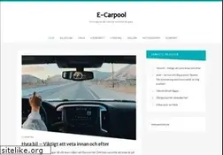 Sites similar to e-carpool.eu