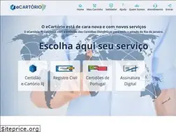 Sites similar to e-cartoriodobrasil.com