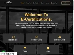 Sites similar to e-certifications.co.in
