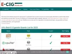 Sites similar to e-cig-brands.co.uk