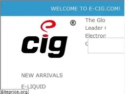 Sites similar to e-cig.com