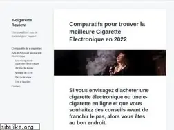 Sites similar to e-cigarette-review.net