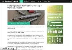 Sites similar to e-cigreviews.org.uk