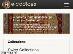 Sites similar to e-codices.ch