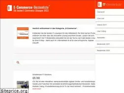 Sites similar to e-commerce-bestenliste.de