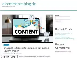 Sites similar to e-commerce-blog.de