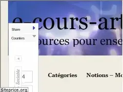 Sites similar to e-cours-arts-plastiques.com