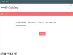 Sites similar to e-cuisine.fr