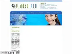 Sites similar to e-datapro.net