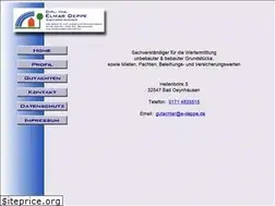 Sites similar to e-deppe.de