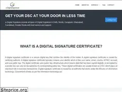 Sites similar to e-digitalsignature.in
