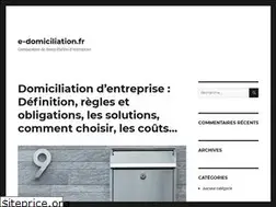 Sites similar to e-domiciliation.fr