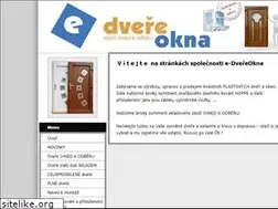 Sites similar to e-dvereokna.cz