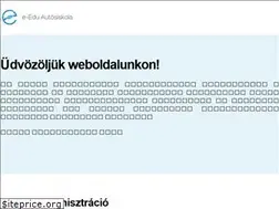Sites similar to e-edu.hu
