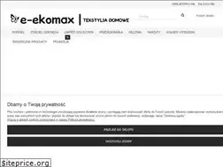Sites similar to e-ekomax.pl