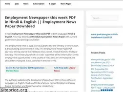 Sites similar to e-employmentnews.co.in