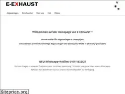 Sites similar to e-exhaust.com