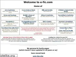 Sites similar to e-fic.com
