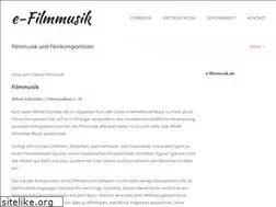 Sites similar to e-filmmusik.de