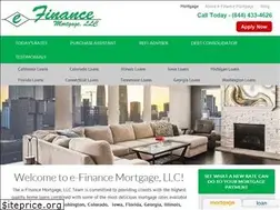 Sites similar to e-financemortgage.com